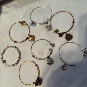Alex and Ani 7 bracelets- can purchase all or a few